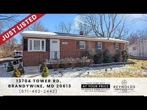 13704 Tower Rd, Brandywine, MD home video tour