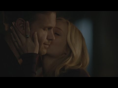 The Vampire Diaries 7x19 Caroline Kisses Alaric In Front Of Stefan