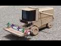 RC Harvester! How to make a Harvester From Cardboard ! RC Combine