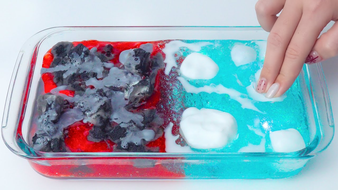 ULTIMATE Lava vs Ice Slime ❄️🔥 Satisfying ASMR