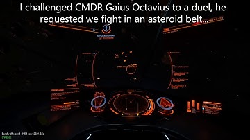 Death in the rings, duel with Gaius Octavius (elite dangerous PvP)