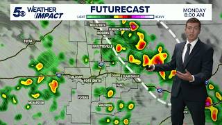 Latest Weather | Monday morning showers & storms