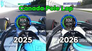 Why 2026 Canada pole looks sad & promising compared to 2025