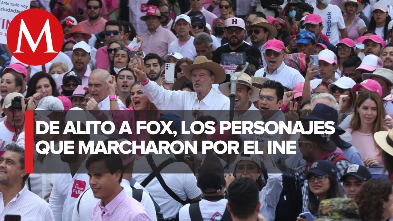 En defensa del INE, ciudadanos toman calles de 22 estados