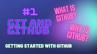 Getting started with Github |  Git and Github  #1