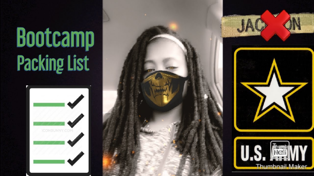 Army Bootcamp Packing List🗒 YouTube