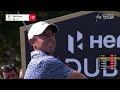 Every Shot from Rory McIlroy's Winning Round of 68 at the 2023 Hero Dubai Desert Classic