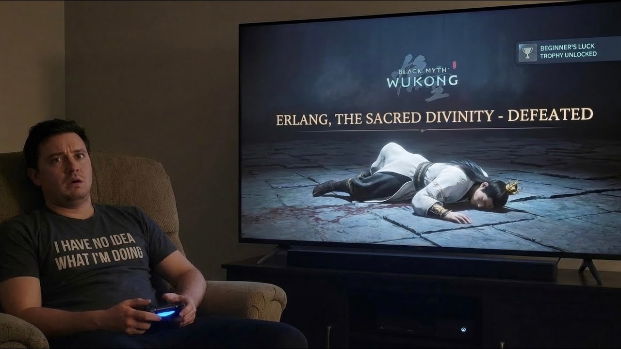 A noob beats Erlang, the Sacred Divinity | Black Myth: Wukong