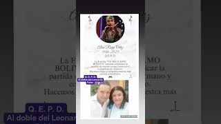 QEPD Alan Rupp imitador de Leonardo Favio 🙏🕊️✝️🥺 Profile