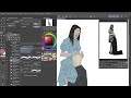 15==30 minutos de color . clip studio paint