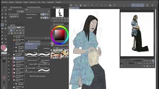 15==30 minutos de color . clip studio paint