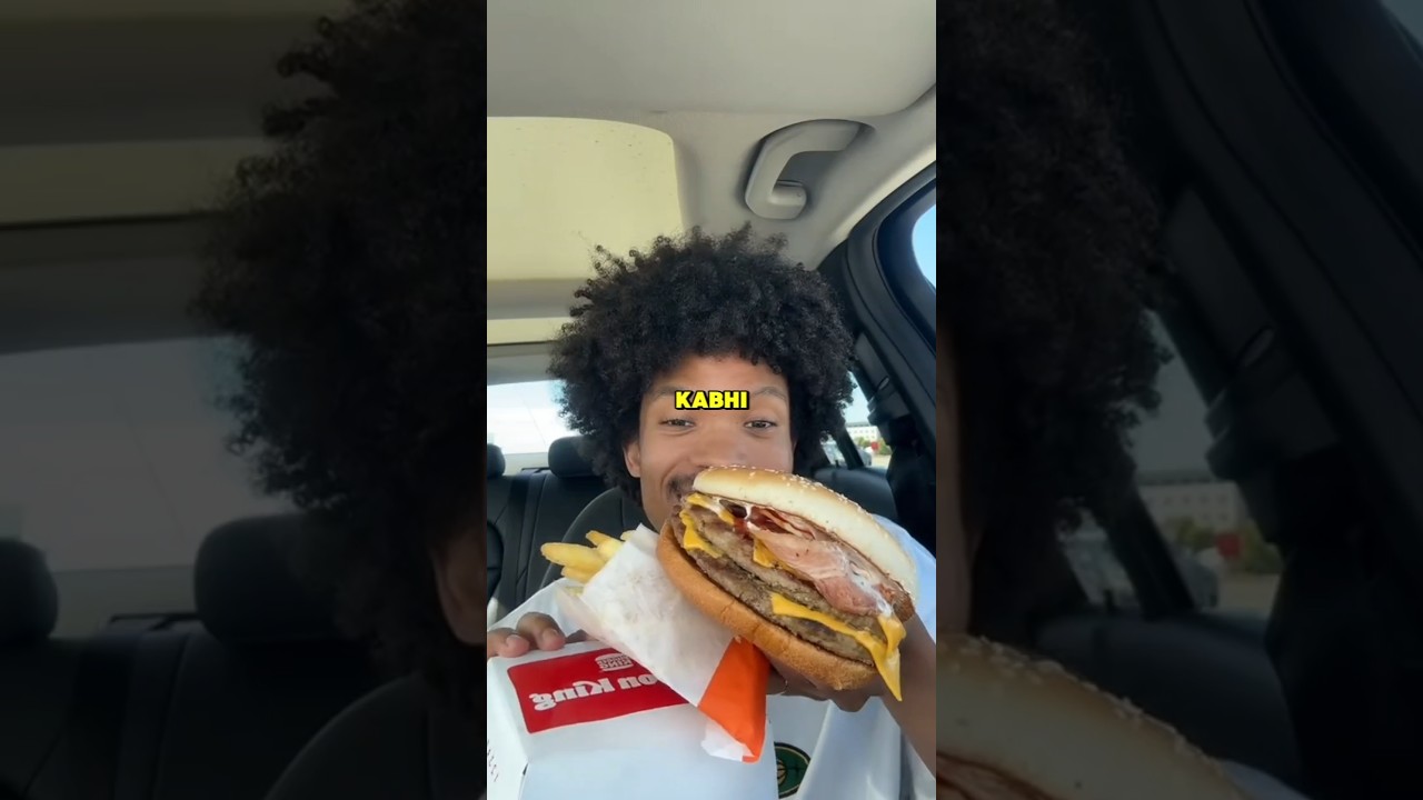 This is why you should always check your burger before … — Transcript