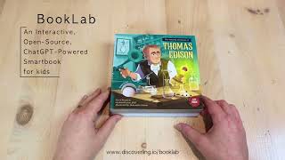 Celebrity BookLab Demo - An Interactive, Open-Source, ChatGPT-Powered Smartbook Profile