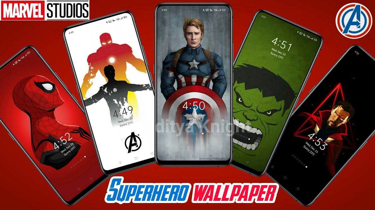 Best SuperHero HD Wallpaper App For Android | Marvel Avengers Wallpapers  App | Superhero Wallpapers - YouTube