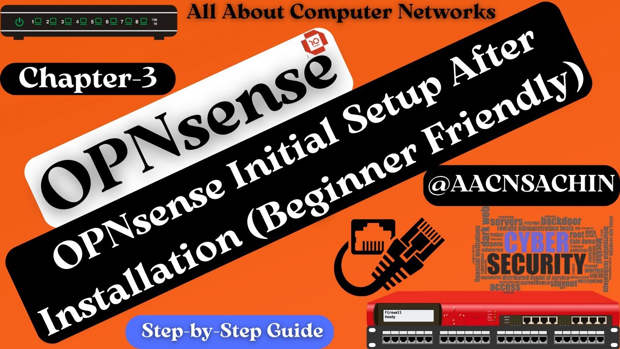 🧰Chapter 3: OPNsense Basic Configuration After Installation  Step by Step Guide