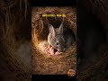 From Digging to Birth 🐰 The Amazing Life Cycle of a Rabbit #shorts