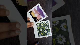 polaroid painting ചെയ്തു നോക്കിയാലോ #shorts#polaroidpainting#easy