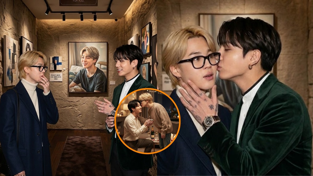 Hidden in Busan… Jeon Jungkook Built a Secret Art Gallery That Only Park Jimin Was Meant to See