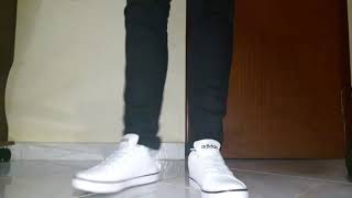 adidas neo vs pace (on feet) - YouTube