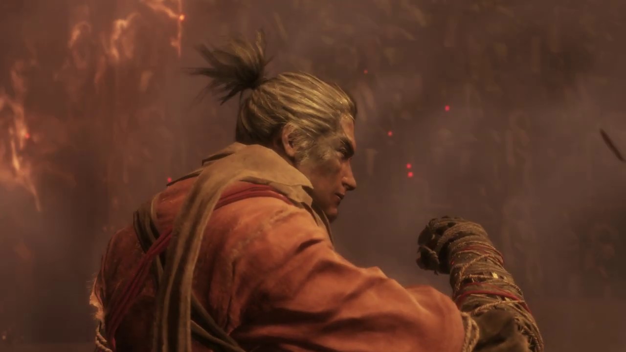 Sekiro: Shadows Die Twice - Hirata Estate: Wolf Stabbed, Lord Kuro "Take My Blood" Cutscene (2019)