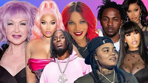 ‼️Cyndi Lauper BOWS DOWN to Nicki Minaj! Kai Cenat, Peppa and Young M.A Brooklyn. Akbar V, Cardi B.