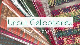 Uncut Transparent Printed Cellosheet Collections - Part 2