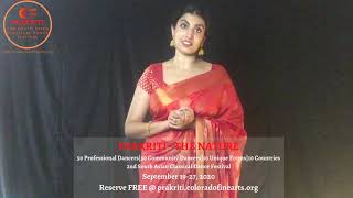 Cfaa Presents Shinjini Kulkarni Kathak The Prakriti Festival