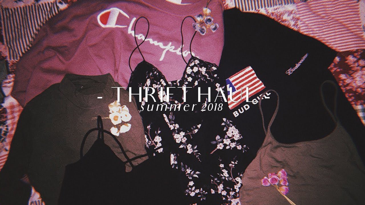 THRIFT HAUL SUMMER'18 l секонд-хэнд покупки с примеркой