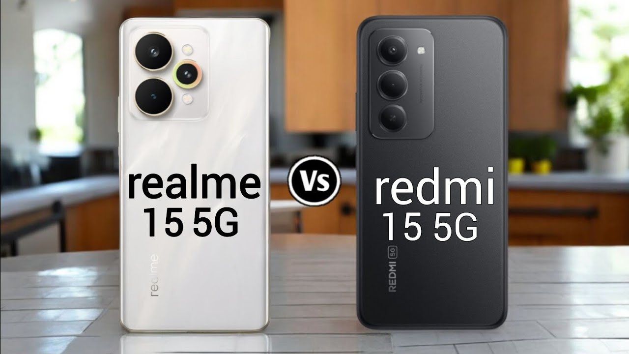 Realme 15 5G против Redmi 15 5G 🔥 Полное сравнение | Скорость, камера, аккумулятор и многое друго...