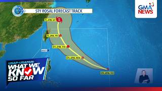 Signal no.1 dahil sa Super Typhoon Rosal | WWKSF