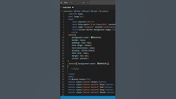 #create colors button in using CSS And HTML #basichtml #viralshorts #html #html5 #css #css3 #coding