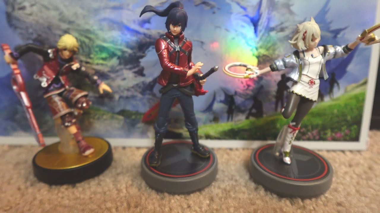 ゼノブレイド　amiibo Amazon.com: Nintendo Amiibo Character 2 Pack - Noah & Mio