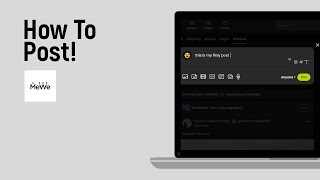 How to Post on Mewe [easy] screenshot 4