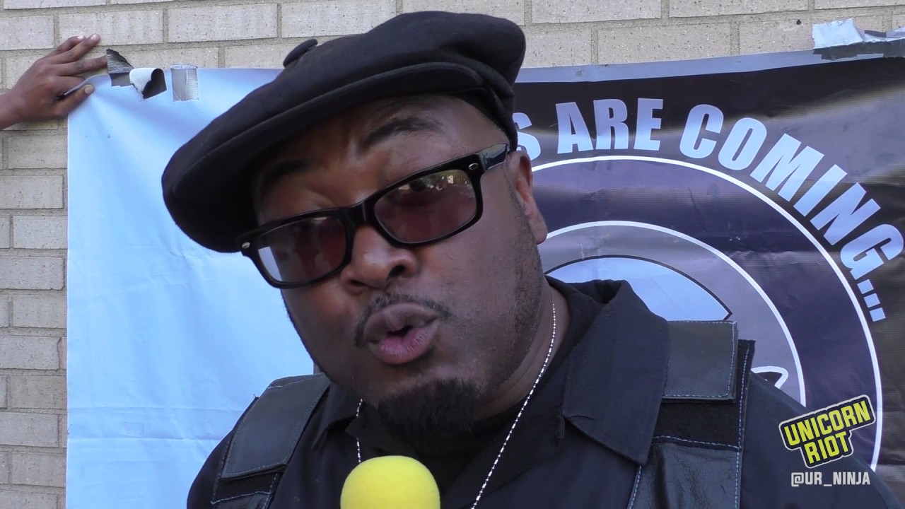 Fred Hampton Jr , Chairman of Black Panther Cubs Speaks to Unicorn Riot