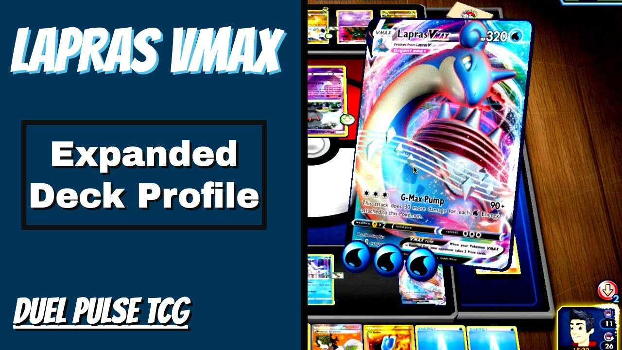 LAPRAS VMAX - Expanded Deck Profile & Gameplay