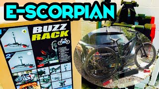 E-Scorpian Buzz Rack (tow bar bike carrier)