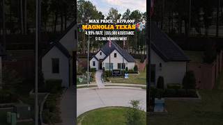 🏡$379K Magnolia Texas New Construction Home: $55K •4.99% Rate ask how can you get this for 324K  🤔