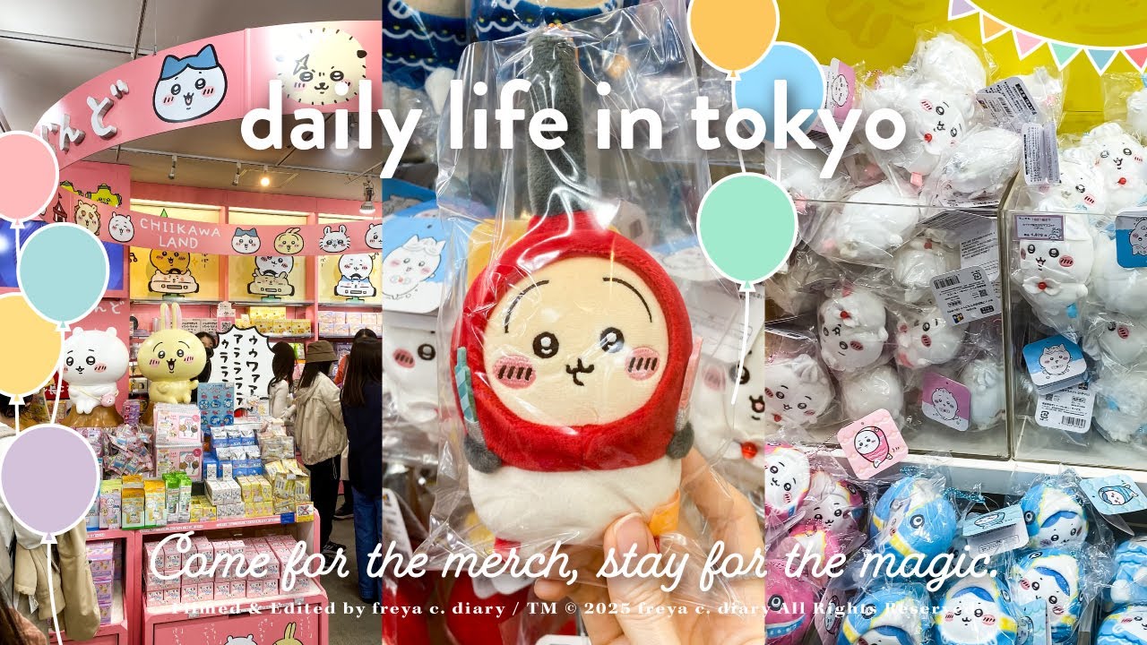 吉伊卡哇＆小八貓5/1生日限定新品🎂點火器兔兔太壞太萌🔥腿奇妙地性感鯉魚旗娃娃×實用雜貨爆量登場 | ちいかわらんど原宿店 | 東京吉伊卡哇專賣店巡禮 | freya c. diary