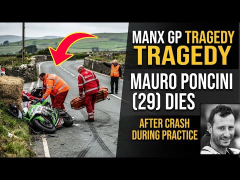 Video Swiss rider Mauro Poncini dies in Manx Grand Prix qualifying crash at 29