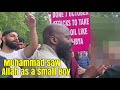 Speakers cornermuslims keep changing the definitions of being a muslimare you born muslimpaperboy