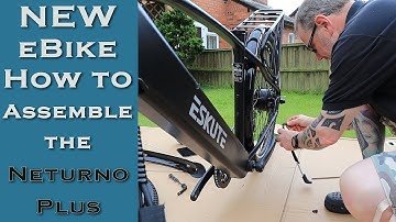 Complete Netuno Plus eBike Unboxing and Build Guide, Eskute Electic Bike 2024