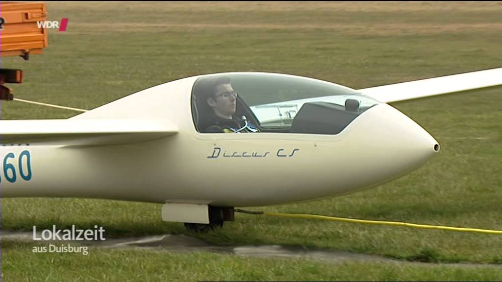 WDR Lokalzeit Segelflug EDLD Ostern 2015