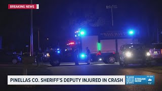 Deputy hit by vehicle in Pinellas County, officials say