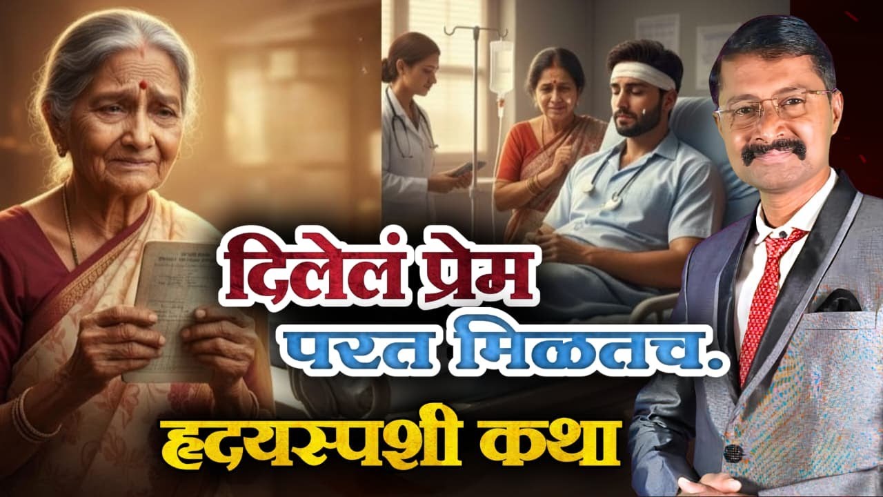 💕 दिलेलं प्रेम परत मिळतंच | 🫀 हृदयस्पर्शी प्रेरणादायी कथा.