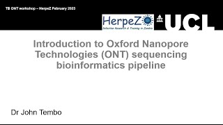 Basic bioinformatics for Oxford Nanopore sequencing data analysis screenshot 2