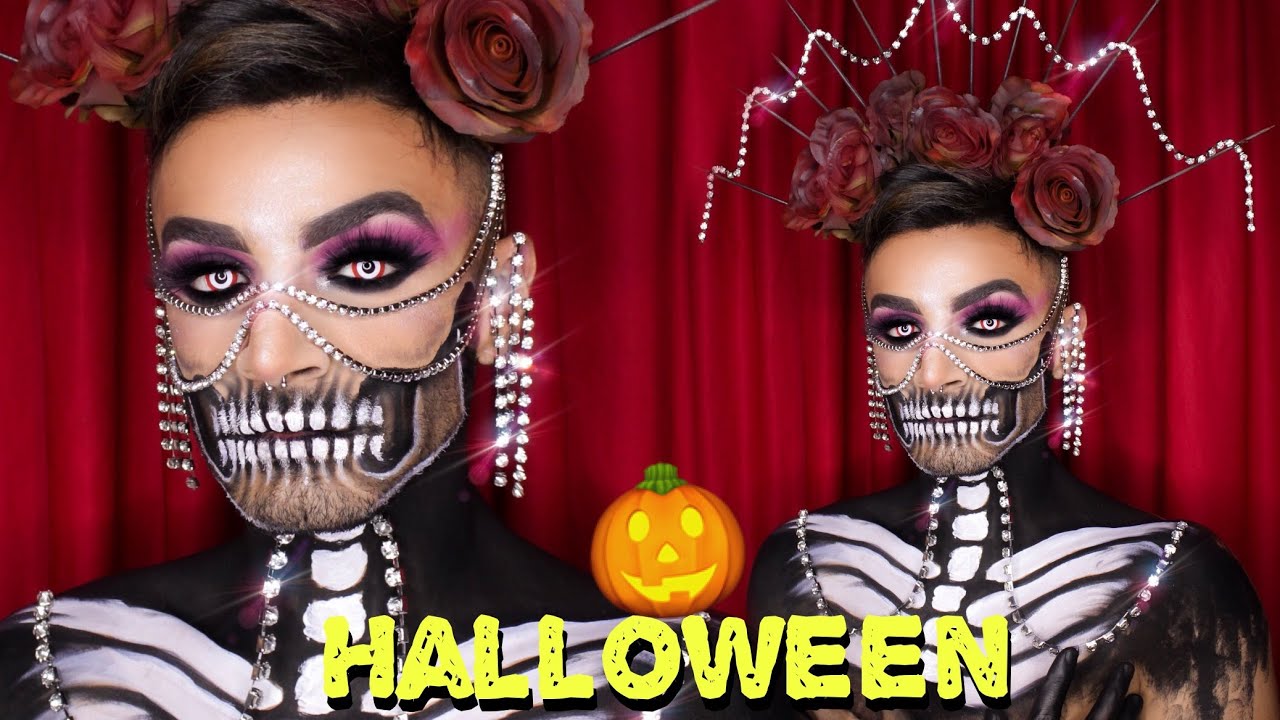 HALLOWEEN CHEGOU! 🎃 MAKE DE HALLOWEN #1 |Victor Nogueira