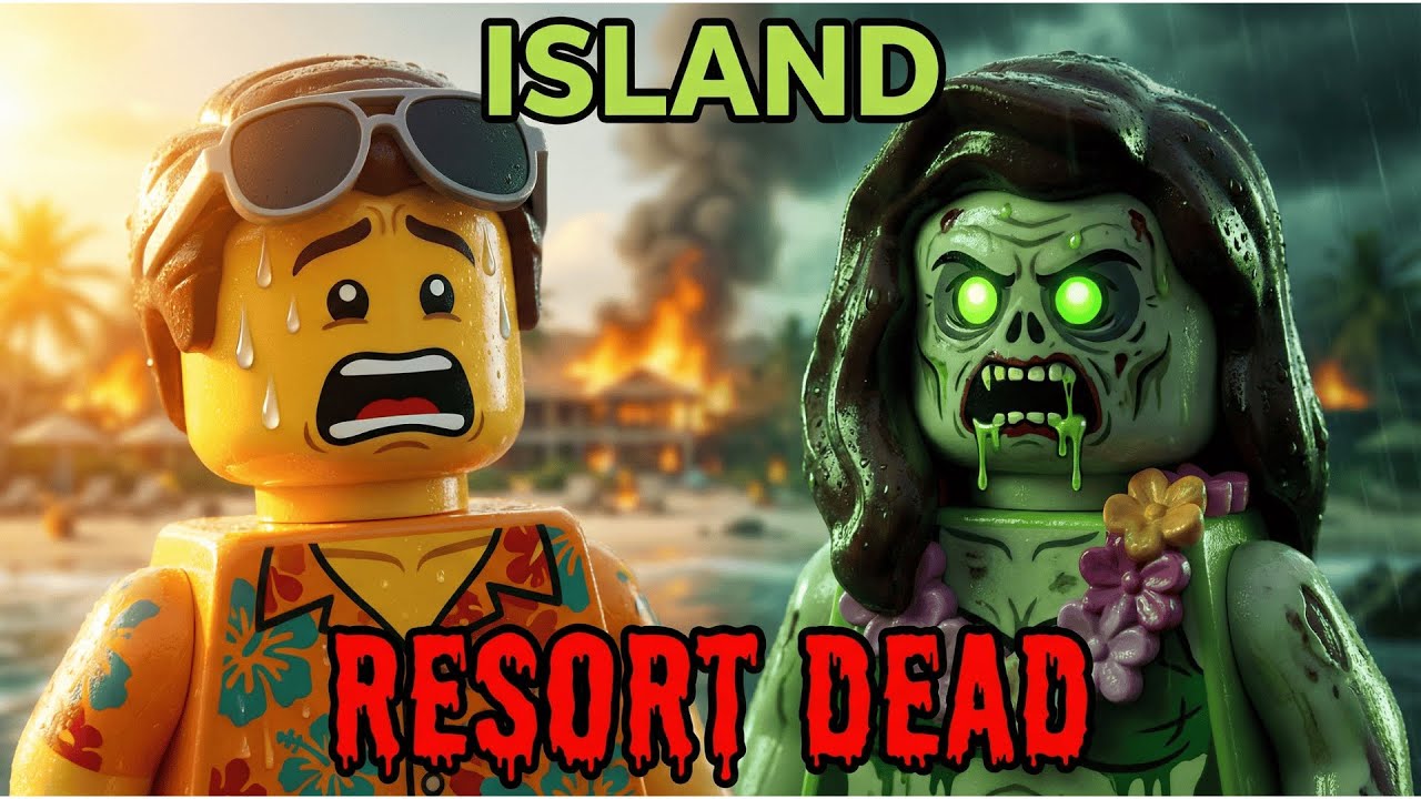 LEGO Island Survival: Deadly Vacation 🏖️🧟 | LEGO Animation | Full Episode 14