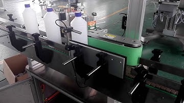 Micmachinery big round bottle labeling machine export to Netherlands