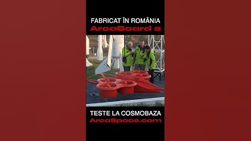Fabricat în România: Vehicul Electric de Zbor Personal Testat la Cosmobaza #ArcaBoard #ArcaFashion