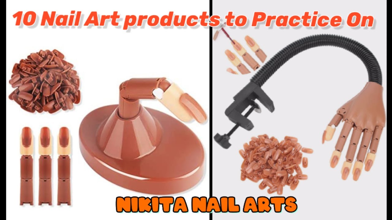 Top 10 products for Nail Art Practice / No volunteer requires to do